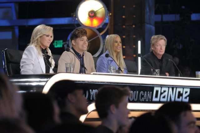 SO YOU THINK YOU CAN DANCE: L-R: Mary Murphy, Dominic "D-Trix" Sandoval, Laurieann Gibson and Nigel Lythgoe at the Los Angeles auditions for SO YOU THINK YOU CAN DANCE premiering Monday, June 3 (9:00-10:00 PM ET/PT) on FOX. ©2019 Fox Media LLC. CR: Adam Rose/FOX