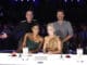 AMERICA'S GOT TALENT -- "Quarter Finals 1" Episode 1412 -- Pictured: (l-r) Howie Mandel, Gabrielle Union, Julianne Hough, Simon Cowell -- (Photo by: Trae Patton/NBC)