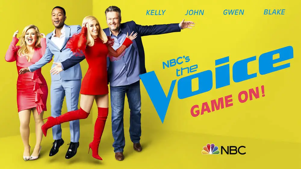The Voice Season 17 Blake Shelton, Kelly Clarkson, John Legend, Gwen Stefani