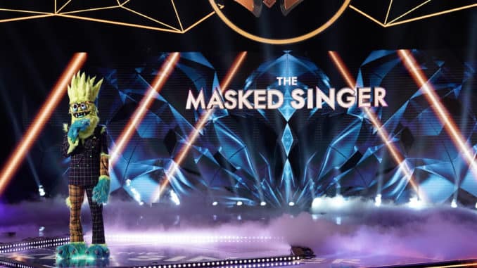 THE MASKED SINGER: Thingamajig in the “Season Two Premiere” episode of THE MASKED SINGER airing Wednesday, Sept. 25 (8:00-10:00 PM ET/PT) on FOX.. © 2019 FOX MEDIA LLC. CR: Michael Becker / FOX.