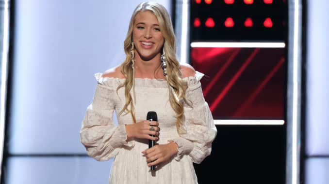 THE VOICE -- "Blind Auditions" Episode 1701 -- Pictured: Brennan Lassiter -- (Photo by: Justin Lubin/NBC)