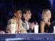 AMERICA'S GOT TALENT -- "Semifinals 1" Episode 1418 -- Pictured: (l-r) Gabrielle Union, Sean Hayes, Julianne Hough -- (Photo by: Trae Patton/NBC)