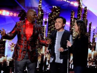 AMERICA'S GOT TALENT -- “Live Finals” Episode 1422 -- Pictured: (l-r) Terry Crews, Kodi Lee -- (Photo by: Trae Patton/NBC)