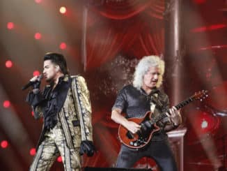 GLOBAL CITIZEN -- Global Citizen Festival in Central Park in New York City on Saturday, September 28, 2019 -- Pictured: (l-r) Adam Lambert, performs with Queen -- (Photo by: Heidi Gutman/MSNBC)