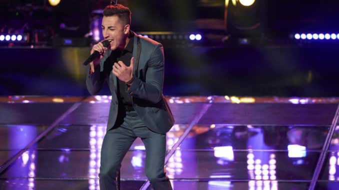 THE VOICE -- “Knockout Rounds” Episode 1712 -- Pictured: Ricky Duran -- (Photo by: Tina Thorpe/NBC)