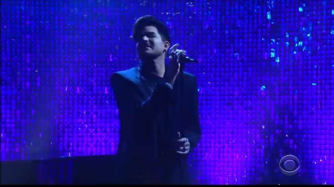 Adam Lambert Closer to You Late Late Show