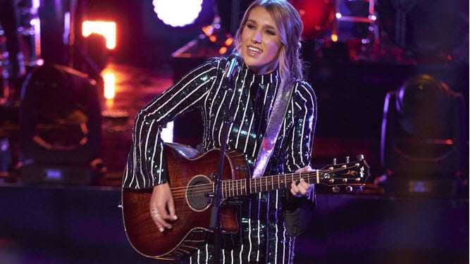 THE VOICE -- “Knockout Rounds” Episode 1714 -- Pictured: Gracee Shriver -- (Photo by: Tina Thorpe/NBC)