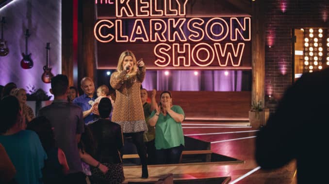 THE KELLY CLARKSON SHOW -- Episode 3046 -- Pictured: Kelly Clarkson -- (Photo by: Weiss Eubanks/NBCUniversal)