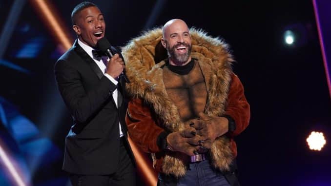 THE MASKED SINGER: L-R: Host Nick Cannon and Chris Daughtry in the “Road to the Finals / Season Finale: And The Winner Takes It All and Takes It Off” two-hour season finale episode of THE MASKED SINGER airing Wednesday, Dec. 18 (8:00-10:00 PM ET/PT) on FOX. CR: Lisa Rose / FOX ©2020 FOX MEDIA LLC.