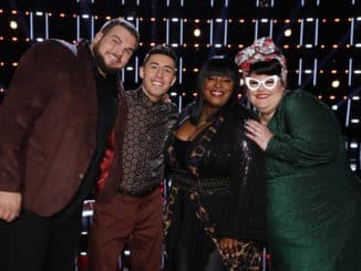 THE VOICE -- "Live Semi Final Results" Episode 1719B -- Pictured: (l-r) Jake Hoot, Ricky Duran, Rose Short, Katie Kadan -- (Photo by: Trae Patton/NBC)
