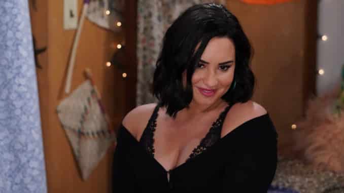 WILL & GRACE -- "Performance Anxiety" Episode 307 -- Pictured: Demi Lovato as Jenny -- (Photo by: Chris Haston/NBC)