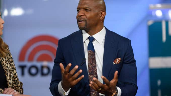 TODAY -- Pictured: Terry Crews on Thursday, January 23, 2020 -- (Photo by: Nathan Congleton/NBC/NBCU Photo Bank)