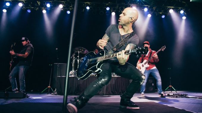 Chris Daughtry Stage Performance