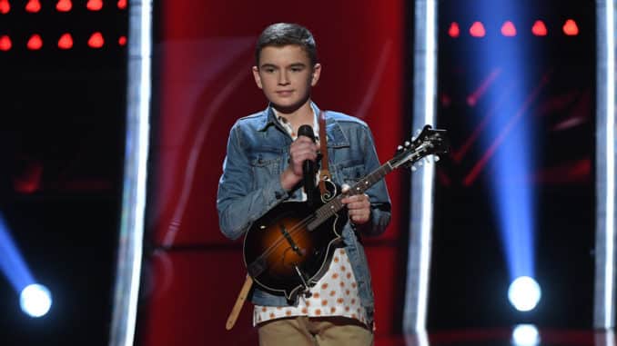 THE VOICE -- "Blind Auditions" Episode 1802 -- Pictured: Levi Watkins -- (Photo by: Mitchell Haddad/NBC)