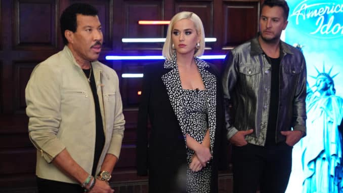 AMERICAN IDOL - (ABC/Eric McCandless) LIONEL RICHIE, KATY PERRY, LUKE BRYAN