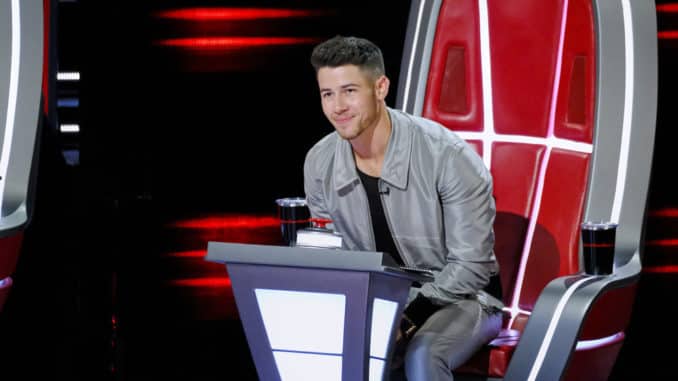 THE VOICE -- "Blind Auditions" -- Pictured: Nick Jonas -- (Photo by: Trae Patton/NBC)