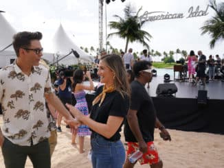 AMERICAN IDOL - "310 (Hawaii Showcase and Final Judgment Part #2)" - "American Idol'''s previously recorded Hawaii Showcase concludes the Final Judgment round at Aulani, A Disney Resort & Spa in Ko Olina, Hawai'i, SUNDAY, APRIL 5 (8:00-10:00 p.m. EDT), on ABC. The remaining top 40 contestants perform in a concert showcasing their artistry before awaiting their final judgment for a spot in the coveted top 20. Tune in to watch as the remaining top 40 leave the judges with difficult, heartbreaking decisions and a shocking first-ever twist in the show's history for two contestants that no one saw coming. (ABC/Karen Neal) BOBBY BONES, GRACE LEER
