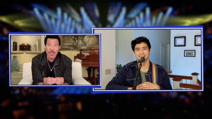 AMERICAN IDOL Top 20 At Home - (ABC) LIONEL RICHIE, FRANCISCO MARTIN