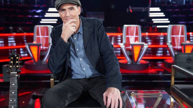 THE VOICE -- "Knockout Reality" -- Pictured: James Taylor -- (Photo by: Tyler Golden/NBC)