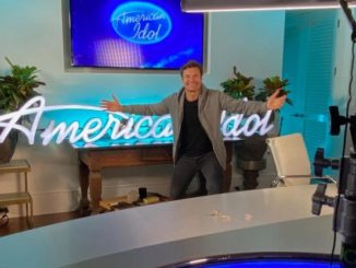 Ryan Seacrest American Idol Desk