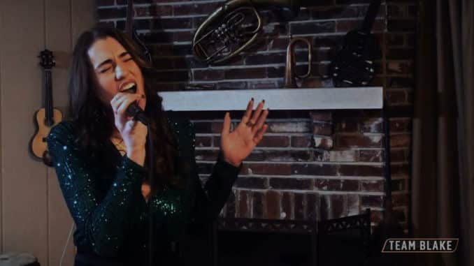 THE VOICE -- "Top 17 Performances" -- Pictured in this screen grab: Joanna Serenko -- (Photo by: NBC)