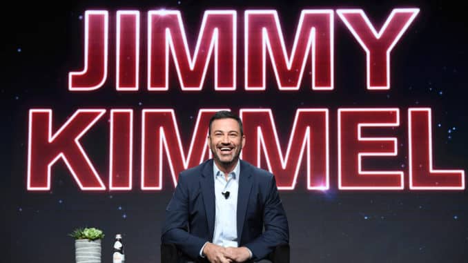 ABC SUMMER TCA 2019 - Jimmy Kimmel (Executive Producer and Host, "Live in Front of a Studio Audience" and "Jimmy Kimmel Live!") addressed the press at the ABC Summer TCA 2019, at The Beverly Hilton in Beverly Hills, California. (ABC/Image Group LA) JIMMY KIMMEL