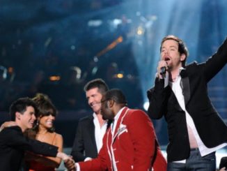 David Cook David Archuleta Paula Abdul Simon Cowell Randy Jackson American Idol 2008 Finale