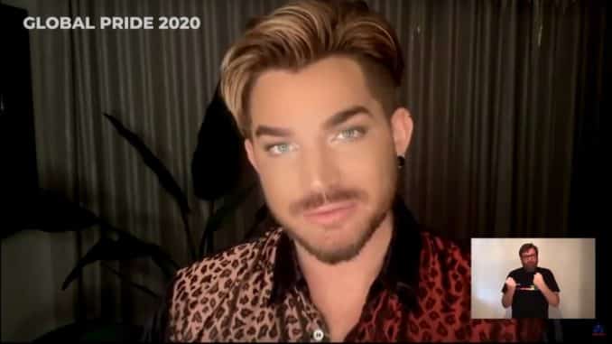 Adam Lambert Mad World Global Pride 2020