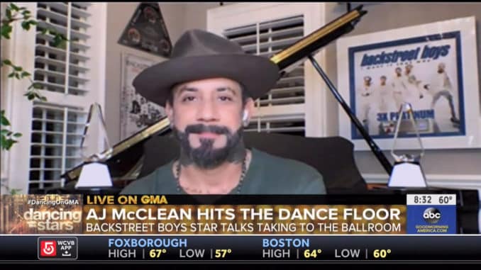 GMA Backstreet Boy AJ McLean DWTS 29