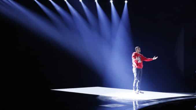 AMERICA'S GOT TALENT -- "Live Show 4" Episode 1517 -- Pictured: Brandon Leake -- (Photo by: Trae Patton/NBC)