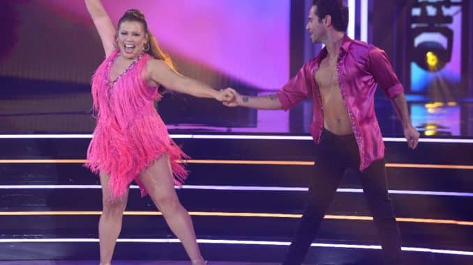 DANCING WITH THE STARS – “Top 13” – After a memorable “Disney Night,” 13 celebrity and pro-dancer couples compete for the fourth week live for the 2020 season, MONDAY, OCT. 5 (8:00-10:00 p.m. EDT), on ABC. (ABC/Eric McCandless) JUSTINA MACHADO, SASHA FARBER