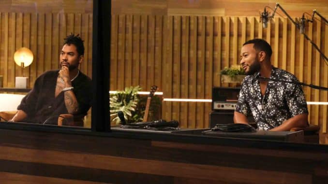 John Legend and Miguel The Voice 19 Battle Rounds