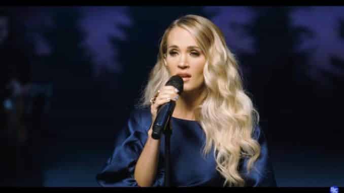 Carrie Underwood Tonight Show O Holy Night