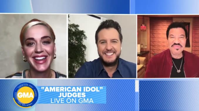 Katy Perry Luke Bryan Lionel Richie GMA interview