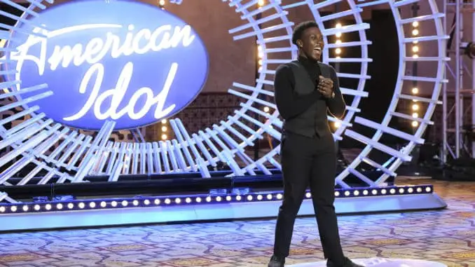 AMERICAN IDOL 405 (Auditions) The search for the next superstar across Los Angeles, California; San Diego, California; and Ojai, California, comes to an end as American Idol auditions wrap on SUNDAY, MARCH 14 (8:00-10:00 p.m. EDT), on ABC. (ABC/John Fleenor) DESHAWN GONCALVES