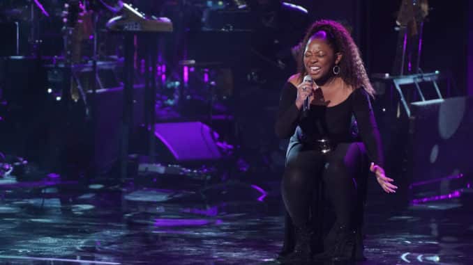 AMERICAN IDOL – “409 (Showstopper/Final Judgment Part #2)” – Following Sunday’s kickoff to the all-new Showstopper round, “American Idol” continues the two-night event on MONDAY, MARCH 29 (8:00-10:00 p.m. EDT), on ABC. (ABC/Eric McCandless) NIA RENÉE