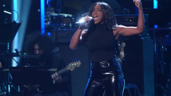 AMERICAN IDOL – “409 (Showstopper/Final Judgment Part #2)” – Following Sunday’s kickoff to the all-new Showstopper round, “American Idol” continues the two-night event on MONDAY, MARCH 29 (8:00-10:00 p.m. EDT), on ABC. (ABC/Eric McCandless) ALANA