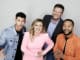 THE VOICE -- Season: 20 -- Pictured: (l-r) Nick Jonas, Kelly Clarkson, Blake Shelton, John Legend -- (Photo by: Art Streiber/NBC)