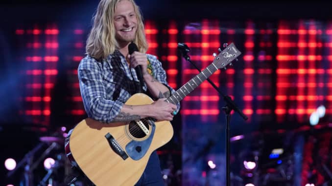 THE VOICE -- "Blind Auditions" Episode 2005 -- Pictured: Jordan Matthew Young -- (Photo by: Tyler Golden/NBC)