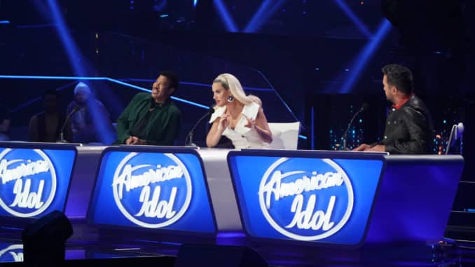 AMERICAN IDOL – “410 (All Star Duets and Solos)” – Following last week’s Showstopper round, “American Idol” continues with the All Star Duet and Solo round, SUNDAY, APRIL 4 (8:00-10:00 p.m. EDT), on ABC. (ABC/Eric McCandless) LIONEL RICHIE, KATY PERRY