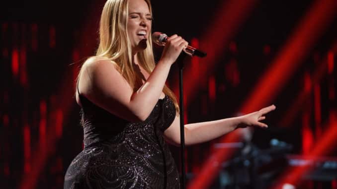 AMERICAN IDOL – “410 (All Star Duets and Solos)” – Following last week’s Showstopper round, “American Idol” continues with the All Star Duet and Solo round, SUNDAY, APRIL 4 (8:00-10:00 p.m. EDT), on ABC. (ABC/Eric McCandless) GRACE KINSTLER