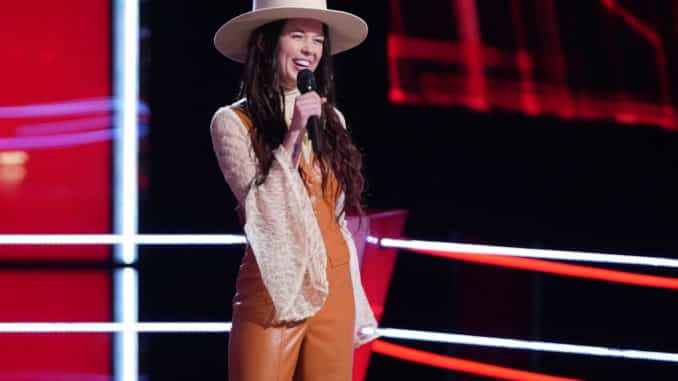 THE VOICE -- "Battle Rounds" Episode 2008 -- Pictured: Savanna Woods -- (Photo by: Tyler Golden/NBC)