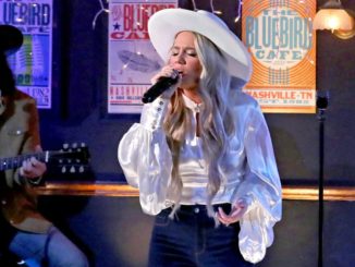 NASHVILLE, TENNESSEE - APRIL 18: In this image released on April 18, Gabby Barrett performs onstage at the 56th Academy of Country Music Awards at the Bluebird Cafe on April 18, 2021 in Nashville, Tennessee. (Photo by Terry Wyatt/ACMA2021/Getty Images for ACM)
