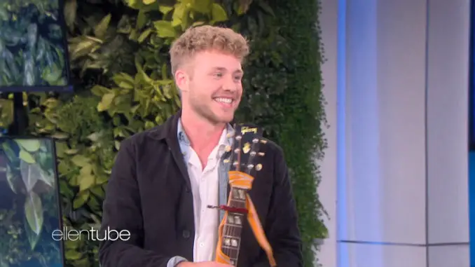 Hunter Metts Visits Ellen Degeneres Show