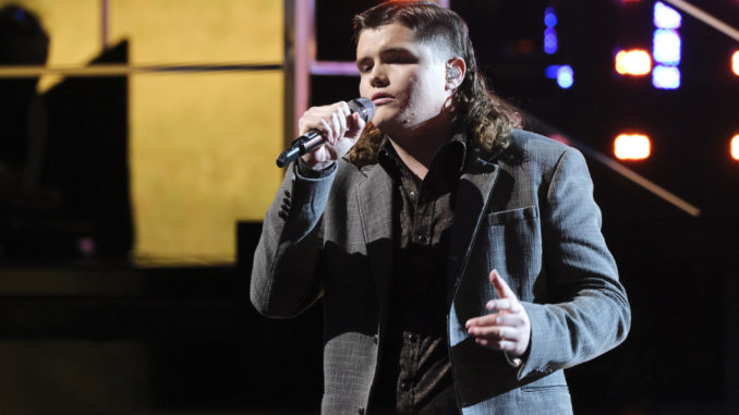 THE VOICE -- "Live Top 17 Performances" Episode 2012A -- Pictured: Kenzie Wheeler -- (Photo by: Trae Patton/NBC)