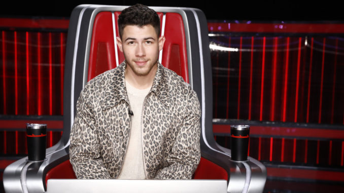 THE VOICE -- "Live Top 9 Performances" Episode 2013A -- Pictured: Nick Jonas -- (Photo by: Trae Patton/NBC)