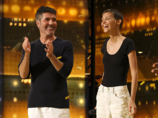 AMERICA'S GOT TALENT -- Episode 1602 -- Pictured: (l-r) Simon Cowell, Nightbirde -- (Photo by: Trae Patton/NBC)