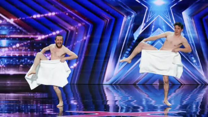 AMERICA'S GOT TALENT -- Episode 1602 -- Pictured: Les beaux Freres -- (Photo by: Tyler Golden/NBC)