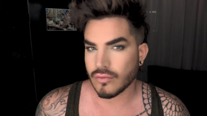 Adam Lambert Make-up Tutorial 1