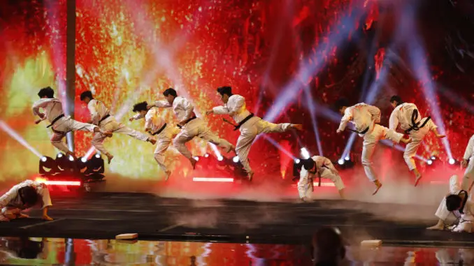 AMERICA'S GOT TALENT -- "Semi-Finals 1” Episode 1615 -- Pictured: World Taekwondo Demo Team -- (Photo by: Trae Patton/NBC)